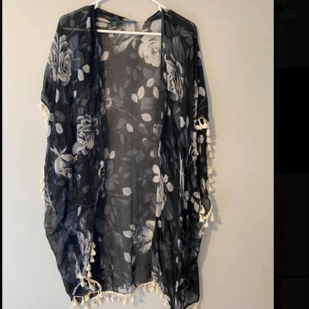 Floral kimono